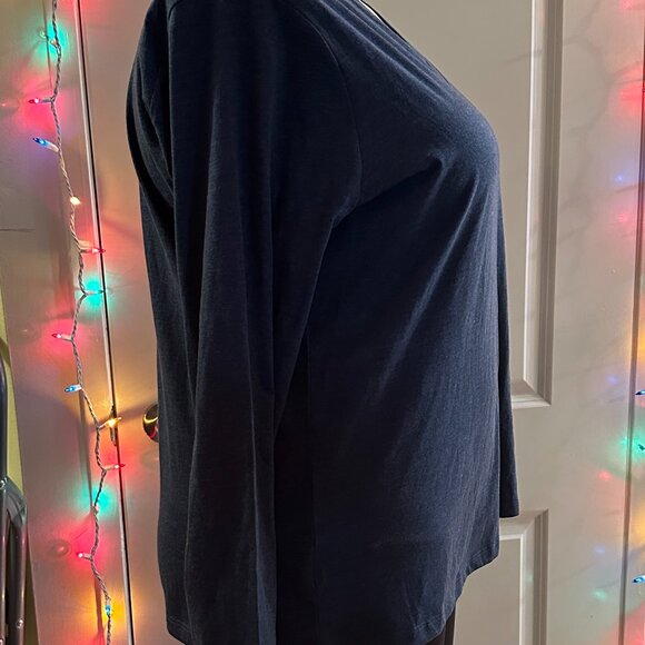 Women's Eddie Bauer Long-Sleeve V-Neck T-Shirt Size xxl NWOT - Picture 2 of 6